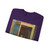GIOTTO di Bondone - 3. Annunciation to St Anne (detail) (Artwork) Crewneck Sweatshirt