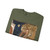 GIOTTO di Bondone - 3. Ascension of the Evangelist (detail) (Artwork) Crewneck Sweatshirt