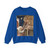 GIOTTO di Bondone - 3. Ascension of the Evangelist (detail) (Artwork) Crewneck Sweatshirt