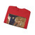 GIOTTO di Bondone - 3. Ascension of the Evangelist (detail) (Artwork) Crewneck Sweatshirt