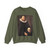 HALS, Frans - Portrait of a Man Holding a Skull (Artwork) Crewneck Sweatshirt