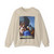 BAUGIN, Lubin - The Holy Family with Saints and Angels (Artwork) Crewneck Sweatshirt