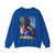 BAUGIN, Lubin - The Holy Family with Saints and Angels (Artwork) Crewneck Sweatshirt