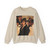 HAYEZ, Francesco - Self-Portrait in a Group of Friends (Artwork) Crewneck Sweatshirt