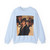 HAYEZ, Francesco - Self-Portrait in a Group of Friends (Artwork) Crewneck Sweatshirt