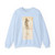 LEONARDO da Vinci - Study of David by Michelangelo (detail) (Artwork) Crewneck Sweatshirt