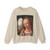 LEONARDO da Vinci - The Madonna of the Carnation (detail) (Artwork) Crewneck Sweatshirt
