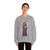 GOZZOLLI, Benozzo - St Nicholas of Tolentino (on the pillar) (Artwork) Crewneck Sweatshirt