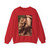 BERNINI, Gian Lorenzo - 1650 - Daniel and the Lion (detail) (Artwork) Crewneck Sweatshirt