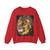 CORREGGIO - View of the Room of the Abbess (Artwork) Crewneck Sweatshirt