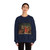 DOMENICO di Michelino - Dante and the Three Kingdoms (Artwork) Crewneck Sweatshirt