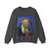 Domenico Veneziano - Head of a Tonsured, Bearded Saint (Artwork) Crewneck Sweatshirt