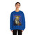 Domenico Veneziano - Head of a Tonsured, Bearded Saint (Artwork) Crewneck Sweatshirt
