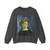 Domenico Veneziano - Head of a Tonsured, Beardless Saint (Artwork) Crewneck Sweatshirt