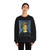 Domenico Veneziano - Head of a Tonsured, Beardless Saint (Artwork) Crewneck Sweatshirt