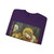 GIOTTO di Bondone - 1.Birth of Jesus (detail) (Artwork) Crewneck Sweatshirt