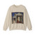 GIOTTO di Bondone - 3. Annunciation to St Anne (Artwork) Crewneck Sweatshirt