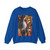 GOES, Hugo van der - Calvary Triptych (detail)5 (Artwork) Crewneck Sweatshirt