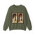 GOES, Hugo van der -Portinari- Portinari Triptych (closed) (Artwork) Crewneck Sweatshirt