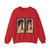 GOES, Hugo van der -Portinari- Portinari Triptych (closed) (Artwork) Crewneck Sweatshirt