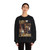 HOOCH, Pieter de - Figures Drinking in a Courtyard (Artwork) Crewneck Sweatshirt