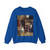 HOOCH, Pieter de - Figures Drinking in a Courtyard (Artwork) Crewneck Sweatshirt