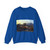 BERCHEM, Nicolaes - Peasants with Cattle fording a Stream (Artwork) Crewneck Sweatshirt