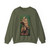 BERNINI, Gian Lorenzo - 1650 - Daniel and the Lion (Artwork) Crewneck Sweatshirt