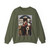 LICINIO, Bernardino - Virgin and Child Enthroned with Saints (Artwork) Crewneck Sweatshirt