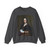 LIEVENS, Jan - Portrait of Anna Maria van Schurman (Artwork) Crewneck Sweatshirt