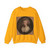 ROMNEY, George - Lady in a Brown Robe (Artwork) Crewneck Sweatshirt