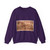LEONARDO da Vinci - Perspectival study of the Adoration of the Magi (Artwork) Crewneck Sweatshirt
