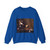 UTRECHT, Adriaen van - Vanitas Still-Life with a Bouquet and a Skull (Artwork) Crewneck Sweatshirt