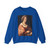 PONTORMO, Jacopo - Lady with a Basket of Spindles (Artwork) Crewneck Sweatshirt