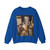 VASARI, Giorgio - St Luke Painting the Virgin (detail) (Artwork) Crewneck Sweatshirt