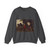 POTTER, Paulus - Figures with Horses by a Stable (detail) (Artwork) Crewneck Sweatshirt