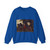 POTTER, Paulus - Figures with Horses by a Stable (detail) (Artwork) Crewneck Sweatshirt