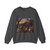 POUSSIN, Nicolas - St John the Baptist Baptizes the People (Artwork) Crewneck Sweatshirt