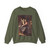 PUGET, Pierre -painting- The Holy Family at the Palm-tree (Artwork) Crewneck Sweatshirt