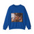 POUSSIN, Nicolas - Bacchanal before a Statue of Pan (Artwork) Crewneck Sweatshirt