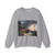 Rocky Coastal Landscape in a Storm (Artwork) Crewneck Sweatshirt