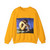 FLANDRIN, Hippolyte - Young Man by the Sea (Artwork) Crewneck Sweatshirt