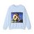 FLANDRIN, Hippolyte - Young Man by the Sea (Artwork) Crewneck Sweatshirt