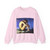 FLANDRIN, Hippolyte - Young Man by the Sea (Artwork) Crewneck Sweatshirt