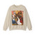 GOES, Hugo van der - Calvary Triptych (detail) (Artwork) Crewneck Sweatshirt