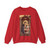 GOZZOLLI, Benozzo - Madonna and Child Giving Blessings (Artwork) Crewneck Sweatshirt