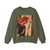 BELLINI, Giovanni - 1490-99 - Angel Announcing (detail) (Artwork) Crewneck Sweatshirt