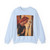 BELLINI, Giovanni - 1490-99 - Angel Announcing (detail) (Artwork) Crewneck Sweatshirt