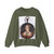 HORENBOUT, Lucas - Portrait of Catherine of Aragon (Artwork) Crewneck Sweatshirt