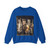 VASARI, Giorgio - St Luke Painting the Virgin (Artwork) Crewneck Sweatshirt